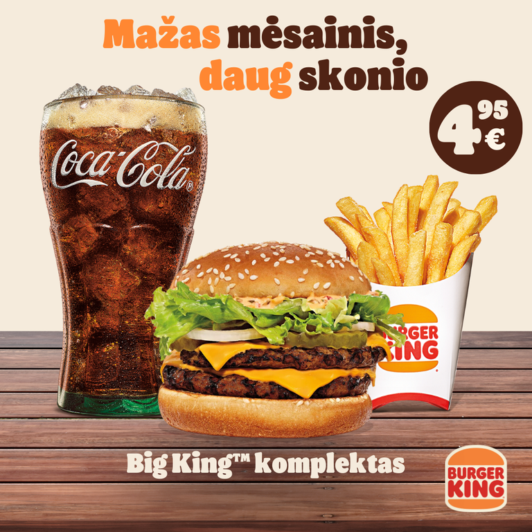 Big King komplektai