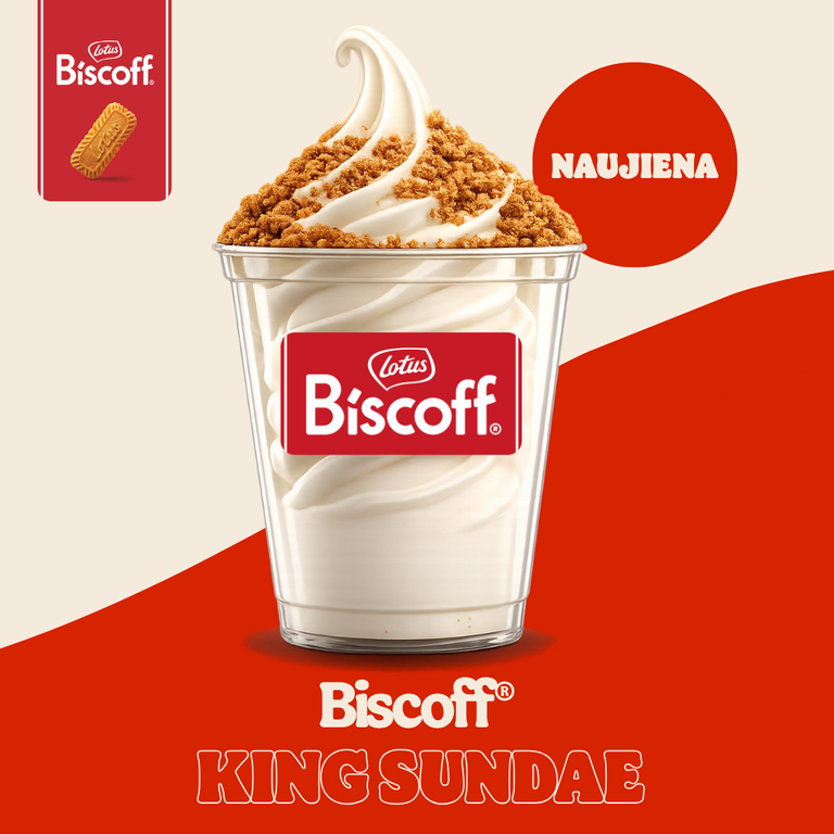 King Sundae Biscoff
