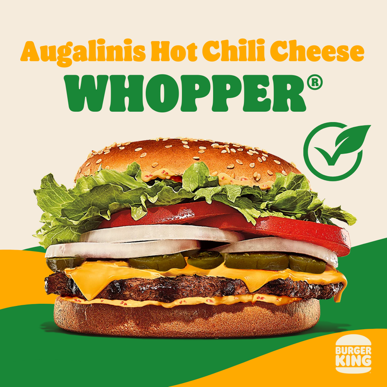 Augalinis Hot Chili Cheese Whopper®