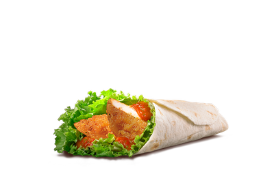Plant-Based Chicken Wrap